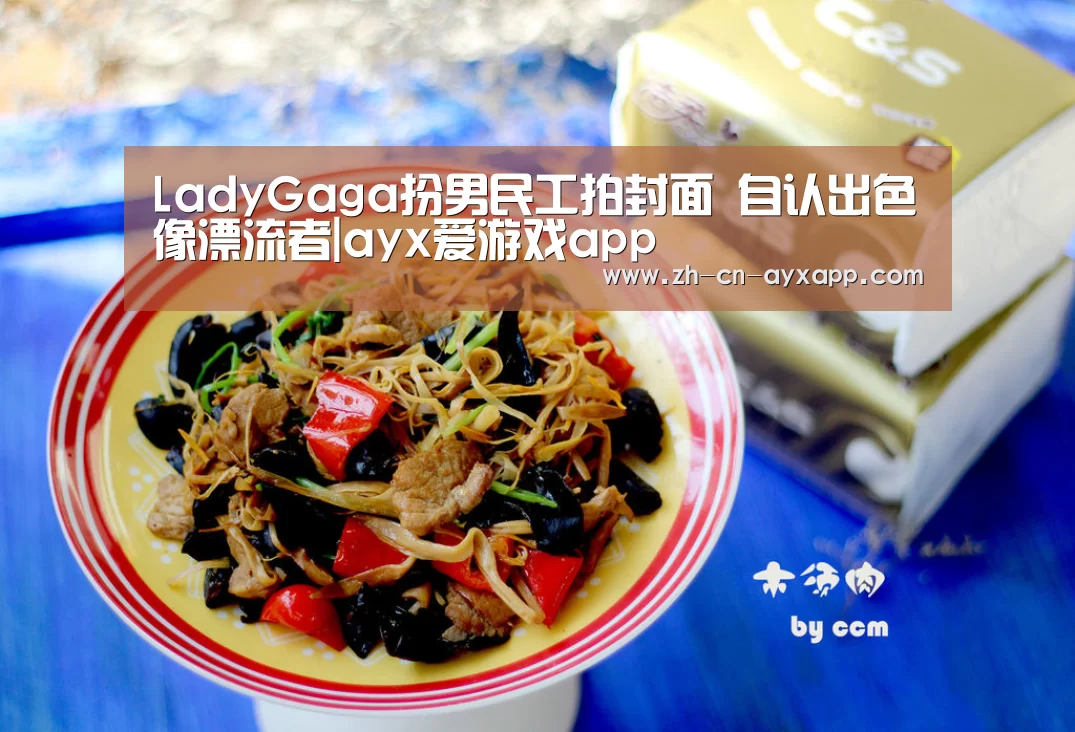 LadyGaga扮男民工拍封面 自认出色